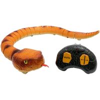 Sparkys RC Had s biomimikry a svietiacimi očami - oranžový