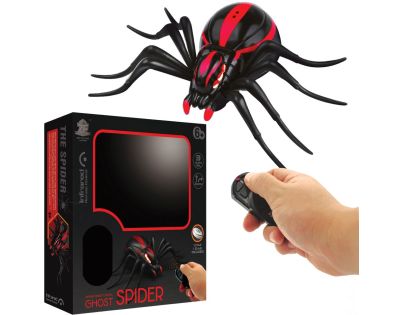 Sparkys RC pavúk s biomimikriou a svietiacimi očami - červený