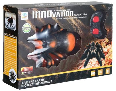 Sparkys RC Pavúk s biomimikry a svietiacimi očami - oranžový