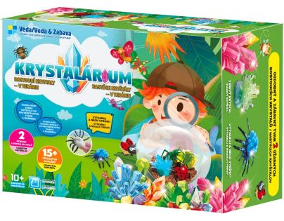 Sparkys Rastúce kryštály v teráriu