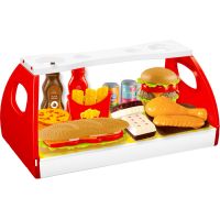 Sparkys Sada fast food - hamburger a bageta s doplnkami 2