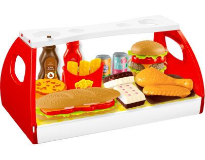 Sparkys Sada fast food - hamburger a bageta s doplnkami