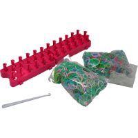 Sparkys Sada gumičiek 1200 ks s pletacím stavom 3