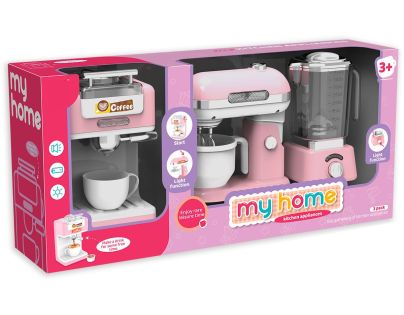 Sparkys Set kuchynských spotrebičov - kávovar, šľahač, odšťavovač