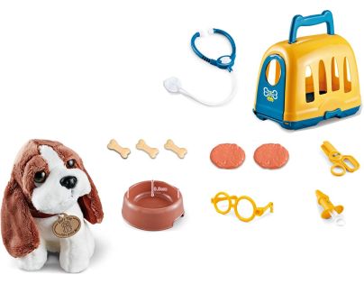 Sparkys SET Veterinár - Prepravka s Bíglom a príslušenstvom