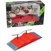 Sparkys SKATEBOARD s lavičkou - 3 druhy zahnutá tyč