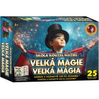 Sparkys Škola kúziel - Veľká mágia 25 trikov + Darček v hodnote 250Kč 2
