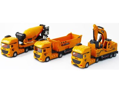 Sparkys Stavebné autá - 3 druhy