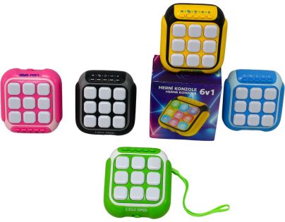 Sparkys STUDO GAMES - Herná konzola 6v1 - elektronická