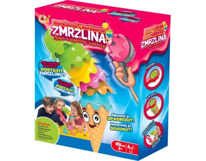 Sparkys STUDO GAMES - Kopčeková zmrzlina - Naber a naskladaj