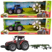 Sparkys Traktor s obracačkou sena so zvukmi a svetlami