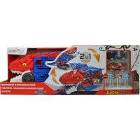 Sparkys Transformujúci sa dinosaurus 2v1 garáž s katapultom 6