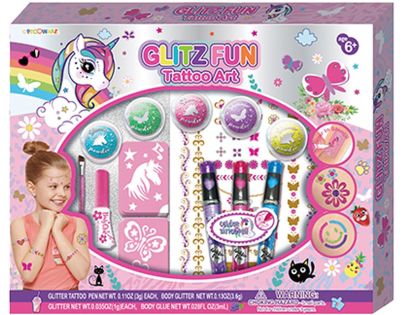 Sparkys Veľká sada tetovania na telo Gliz Fun