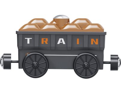 Sparkys vláčiky - RC Parový vlak - čierny (so zvukmi, svetlami a dymovými efektmi)