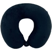 Sparkys Opierka hlavy z mikrovlákna s pamäťovou penou - čierna