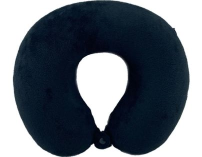 Sparkys Opierka hlavy z mikrovlákna s pamäťovou penou - čierna