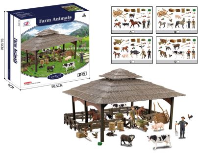 Sparkys Zvieratká z farmy - Veľká sada 4 druhy