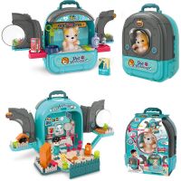 Sparkys Zvieracia nemocnica v batohu Pes 3v1 modrá 4