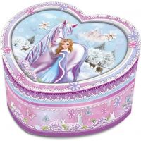 HM Studio Šperkovnica s hudbou kôň a princezná 3