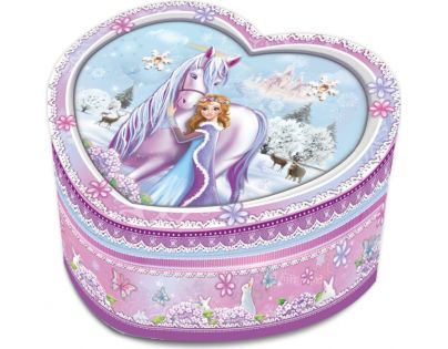 HM Studio Šperkovnica s hudbou kôň a princezná