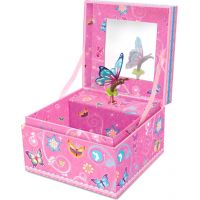 HM Studio Šperkovnica s hudbou na naťahovanie s motýlikom 2