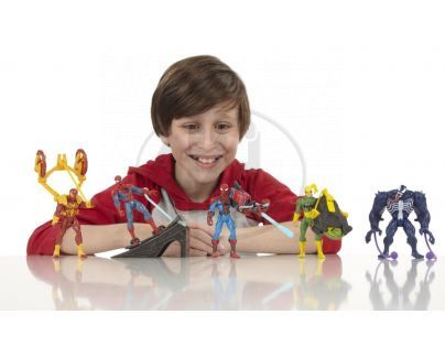 Spiderman Akční vystřelovací figurky Hasbro - Iron Fist Dragon Disc