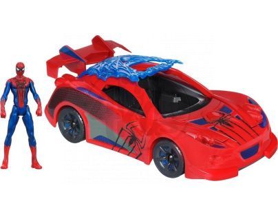 Hasbro 37217 - Spiderman a auto s interaktivními prvky