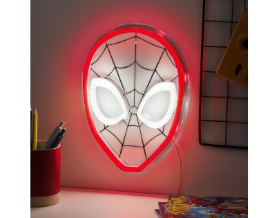 Spiderman neón svetlo