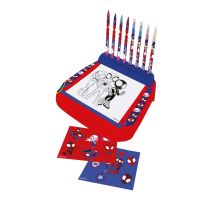 Spidey stojan s omaľovánkami a farbami