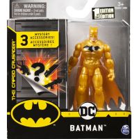 Spin Master Batman figúrka hrdinu s doplnkami 10cm solid zlatý oblek 4