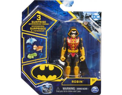 Spin Master Batman figurky hrdinů s doplňky 10 cm Robin in Red and Black