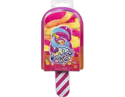 Spin Master Candylocks Cukrovej bábiky s vôňou žltej s ružovou