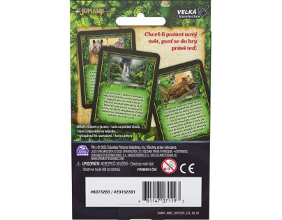 Spin Master Games Jumanji Kartová hra CZ verzia