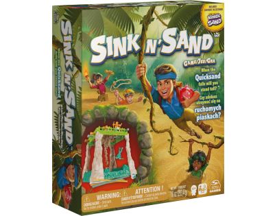 Spin Master Games spoločenská hra Dobrodužný tekutý piesok - Poškodený obal