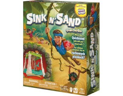 Spin Master Games spoločenská hra Dobrodužný tekutý piesok - Poškodený obal