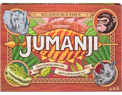 Spin Master Games spoločenská hra Jumanji CZ