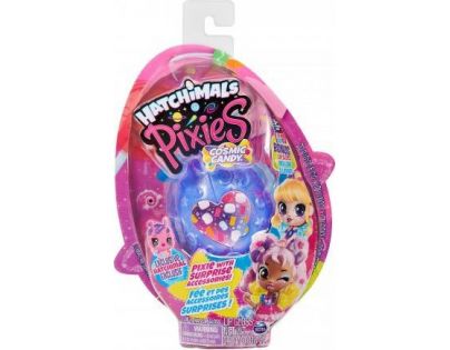 Spin Master Hatchimals kozmickej bábiky pixies modré vajíčko