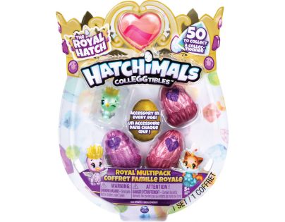 Spin Master Hatchimals Kráľovská zvieratka čtyřbalení s bonusom S6
