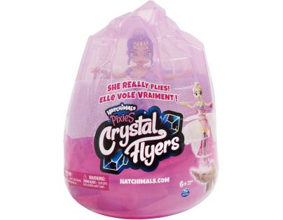Spin Master Hatchimals lietajúca bábika pixie fialová