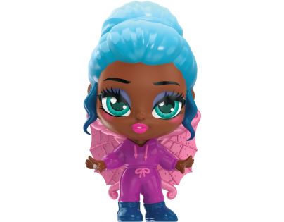Spin Master Hatchimals mini pixies bábiky 4ks v kufríku Fialový