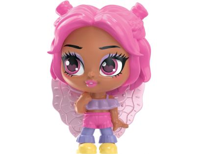 Spin Master Hatchimals mini pixies bábiky 4ks v kufríku Fialový