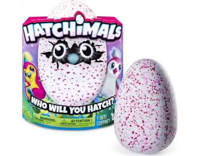 Spin Master Hatchimals pengualas růžové