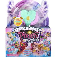 Spin Master Hatchimals pixies bábiky sa zvieratkom a doplnky zelené-ružová krídla 4