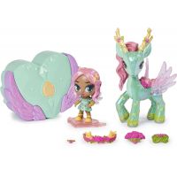 Spin Master Hatchimals pixies bábiky sa zvieratkom a doplnky zelené-ružová krídla 2