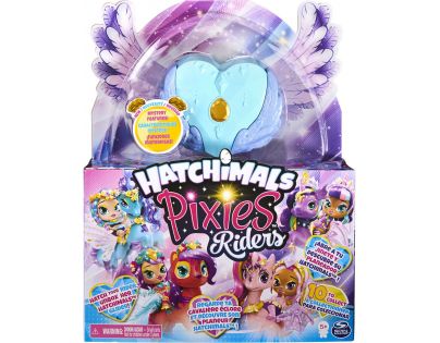 Spin Master Hatchimals pixies bábiky sa zvieratkom a doplnky modré-modrá krídla