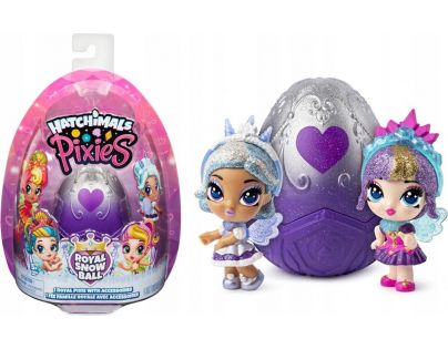 Spin Master Hatchimals Pixies Royals fialové vajcia