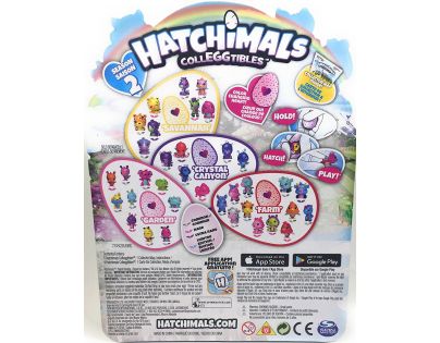 Spin Master Hatchimals zvířátka ve vajíčku čtyřbalení s bonusem S2 Růžová myška