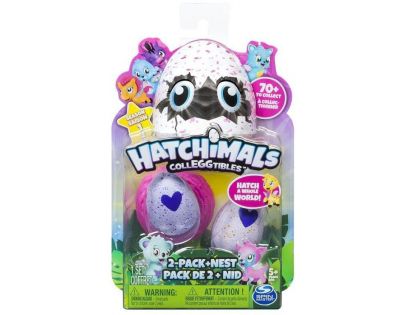 Spin Master Hatchimals zberateľské zvieratká vo vajíčku dvojbalenie S1