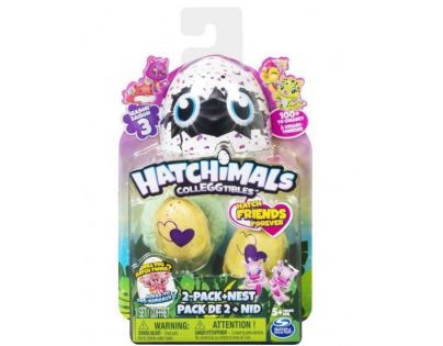 Spin Master Hatchimals sběratelská zvířátka ve vajíčku dvojbalení S3