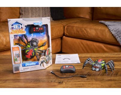 Spin Master HEX Bots RC tarantula lezúca po stenách